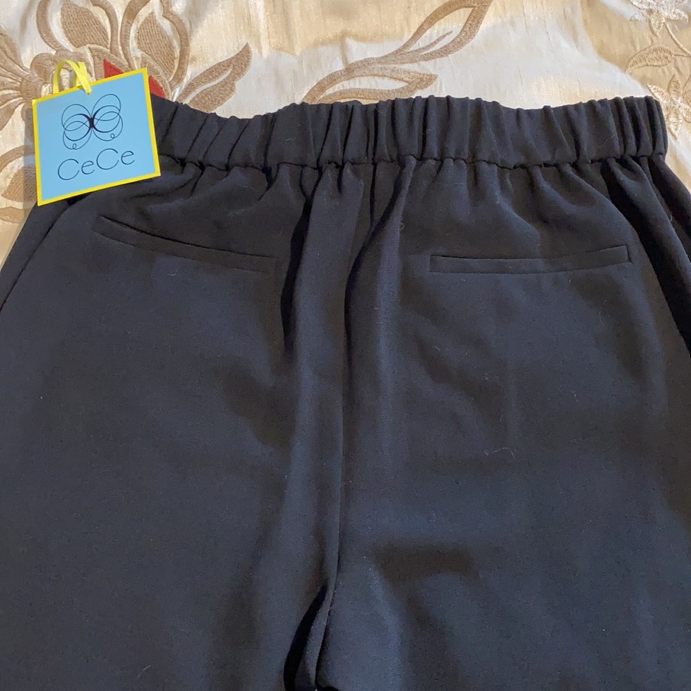 SOLD ✨NWT CeCe Black Pants - Picture 6 of 7